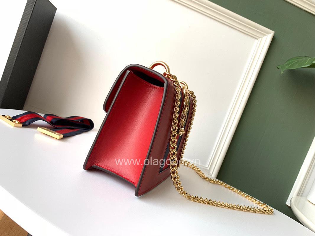 Túi Xách Gucci Sylvie Mini Leather - GCS022 - Hình ảnh 4