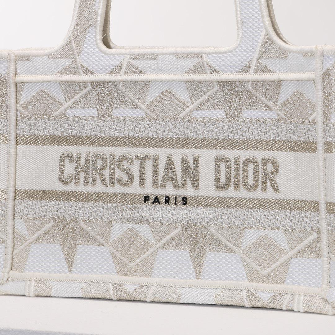 Túi Xách Mini Dior Book Tote – DOBT0216 - Hình ảnh 4