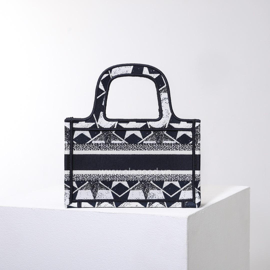 Túi Xách Mini Dior Book Tote – DOBT0217 - Hình ảnh 2