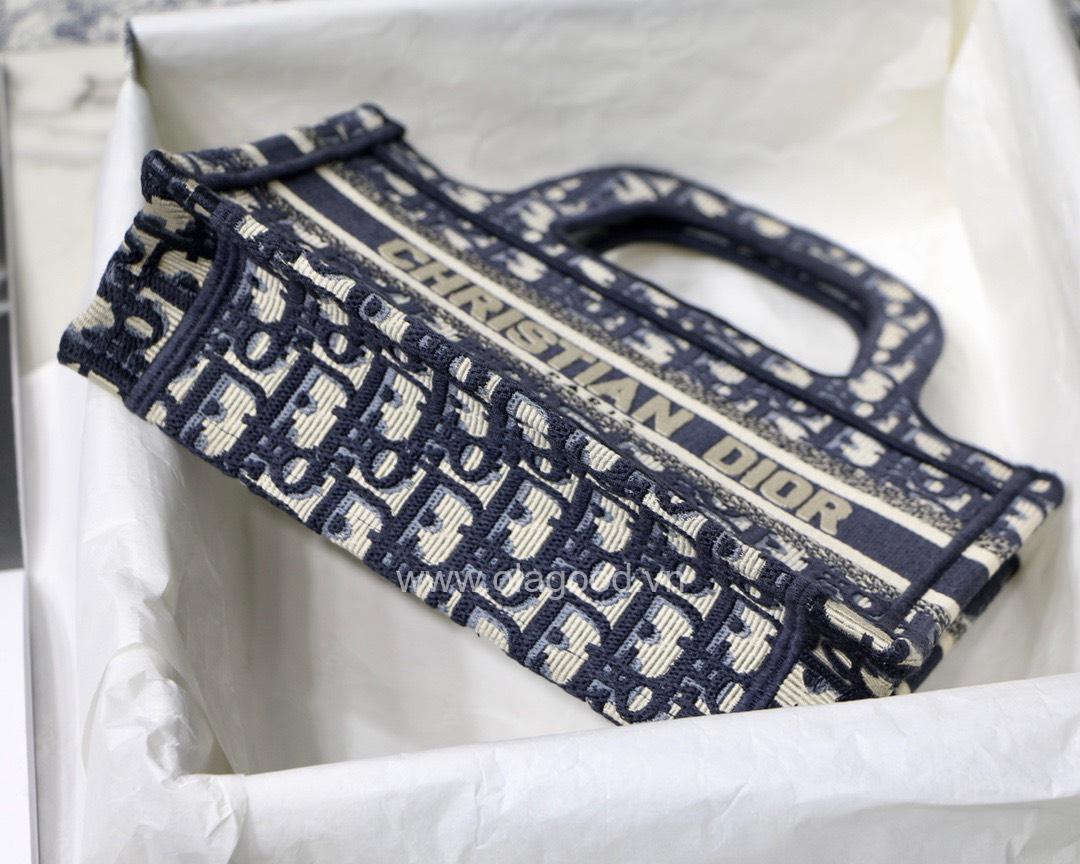 Túi Xách Mini Dior Book Tote - DOBT023 - Hình ảnh 9