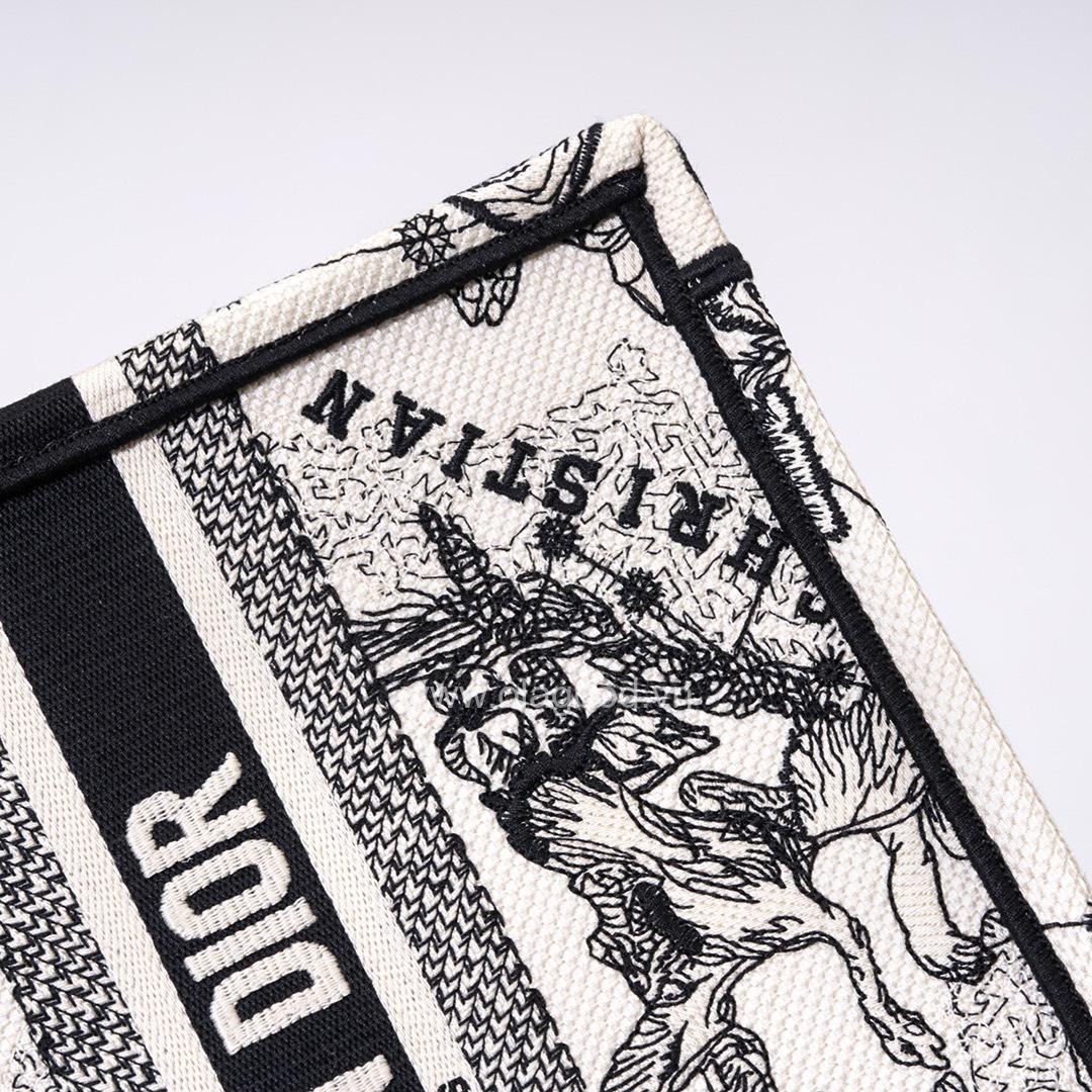 Túi Xách Small Dior Book Tote – DOBT0214 - Hình ảnh 7