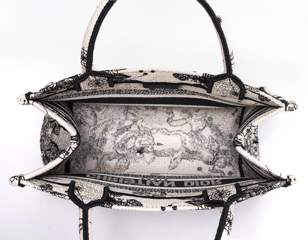 Túi Xách Small Dior Book Tote – DOBT0214 - Hình ảnh 9
