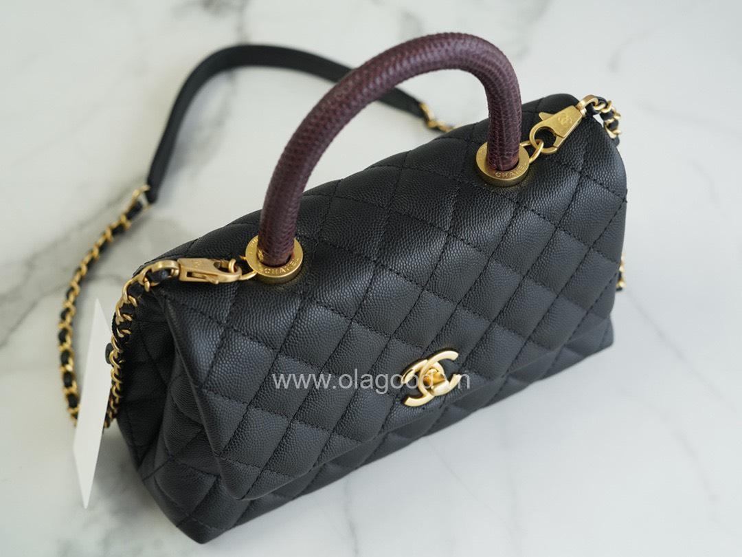 Túi xách Chanel Coco Handle 24 - CNCH022 - Hình ảnh 5