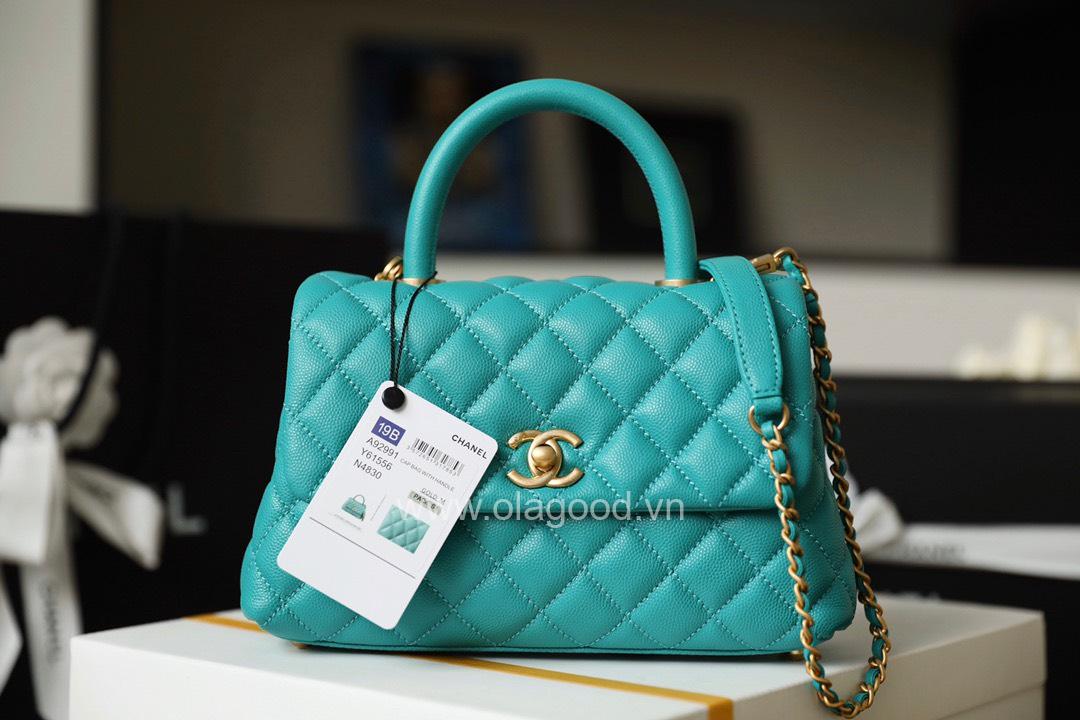 Túi xách Chanel Coco Handle 24 - CNCH026 - Hình ảnh 2