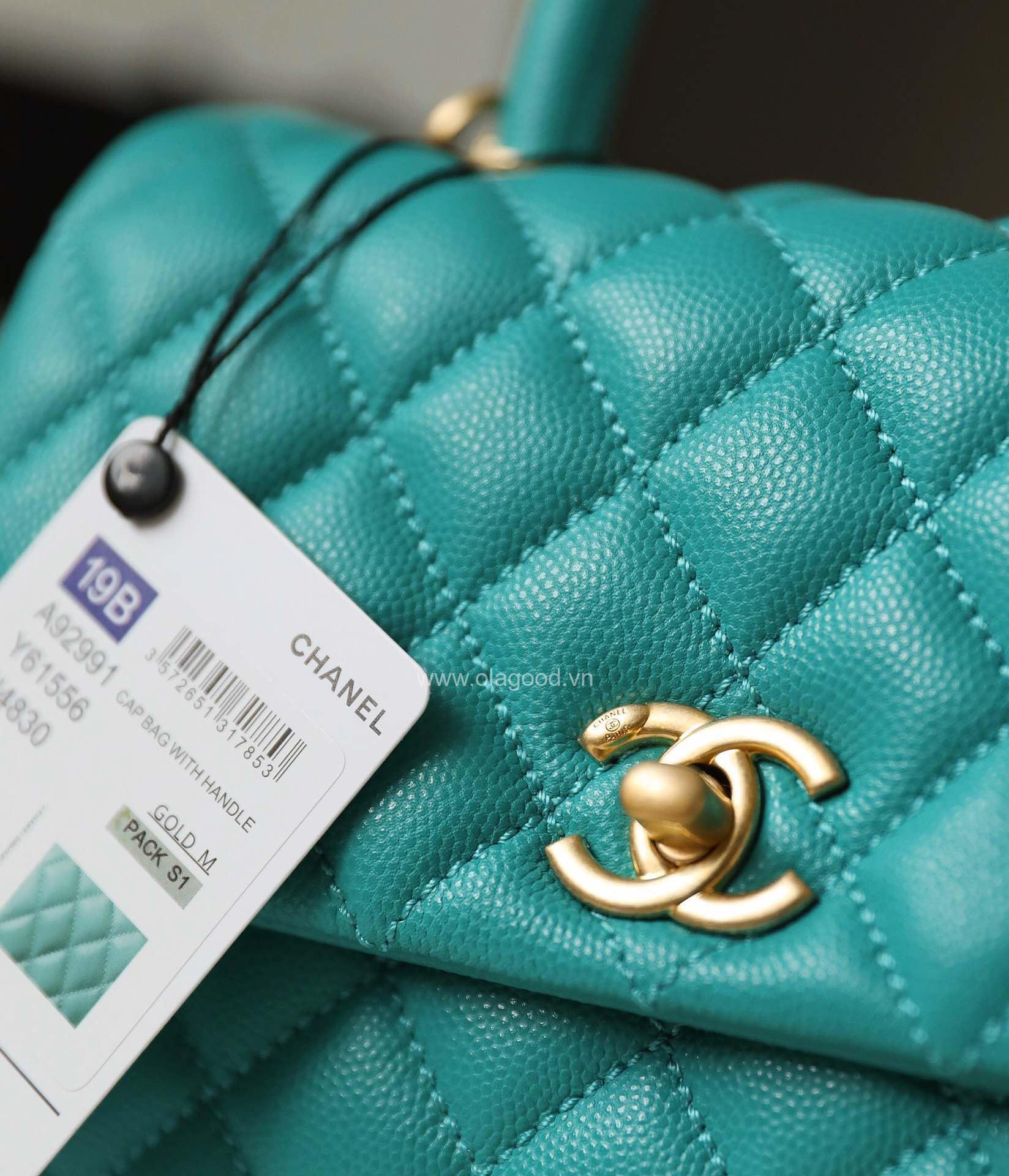 Túi xách Chanel Coco Handle 24 - CNCH026 - Hình ảnh 6