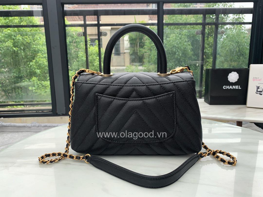 Túi xách Chanel Coco Handle 24 - CNCH027 - Hình ảnh 3