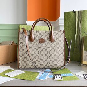 Túi xách Gucci GG Supreme Canvas Small Tote - GCSC021