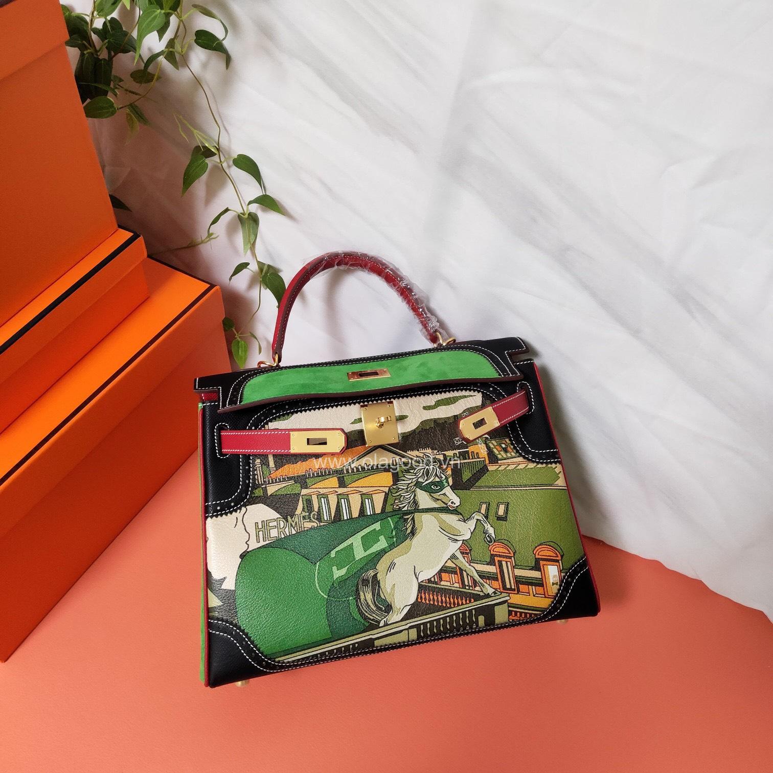 Túi xách Hermes Kelly 32 - HKL024 - Hình ảnh 7