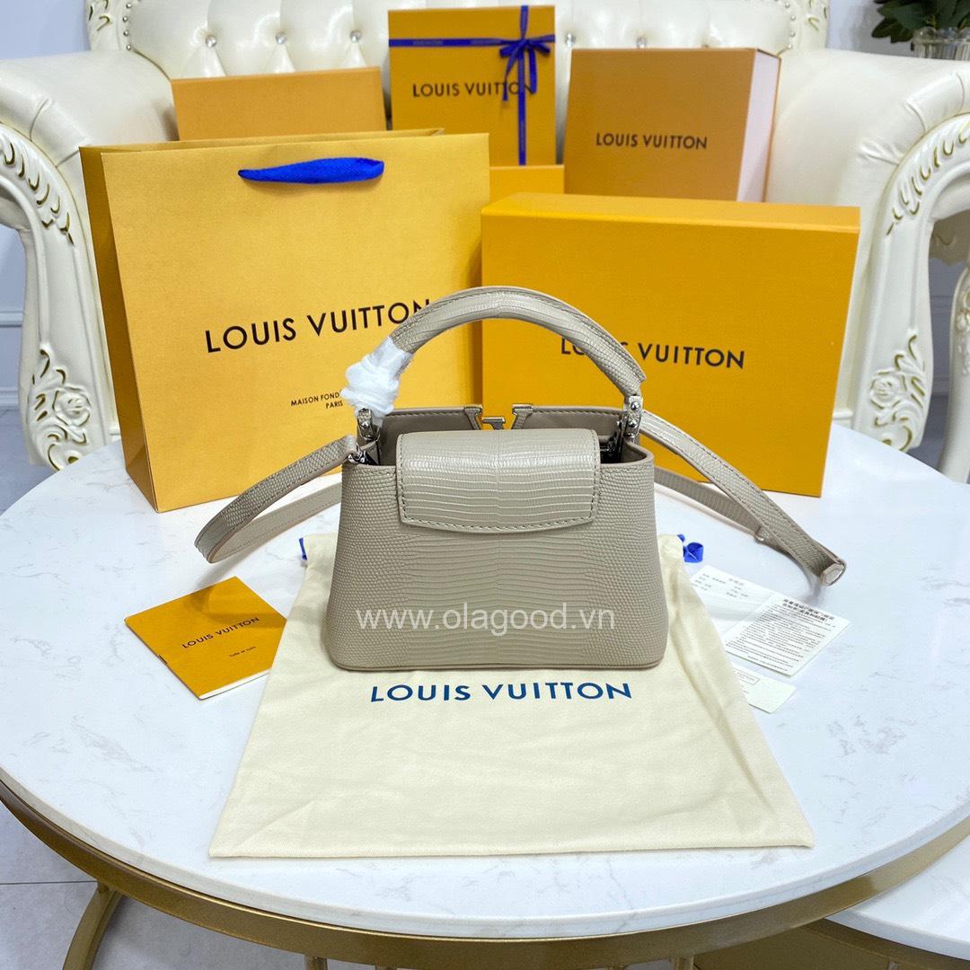 Túi xách Louis Vuitton Lizard Capucines BB - LVCB028 - Hình ảnh 3
