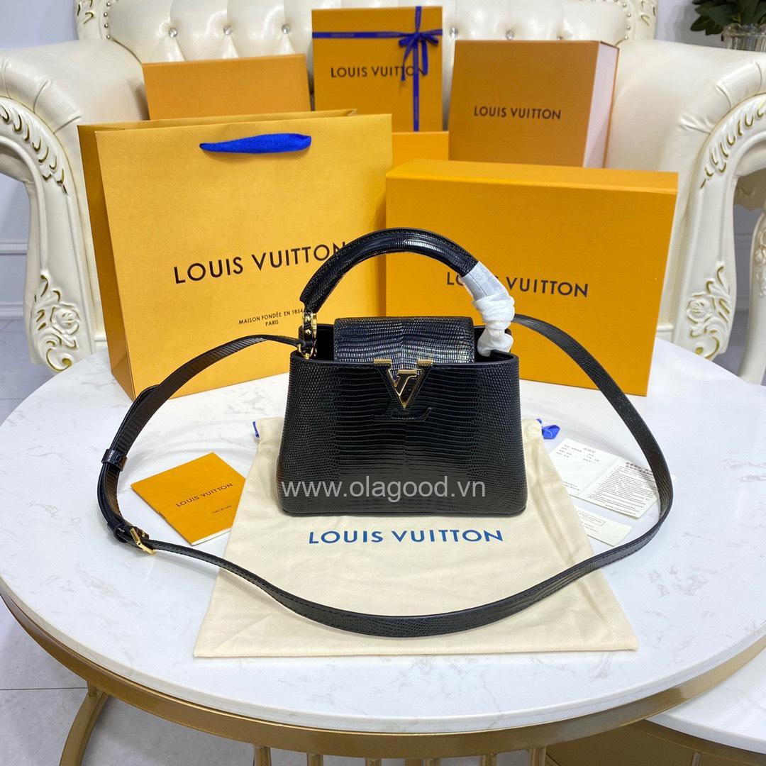 Túi xách Louis Vuitton Lizard Capucines BB - LVCB029