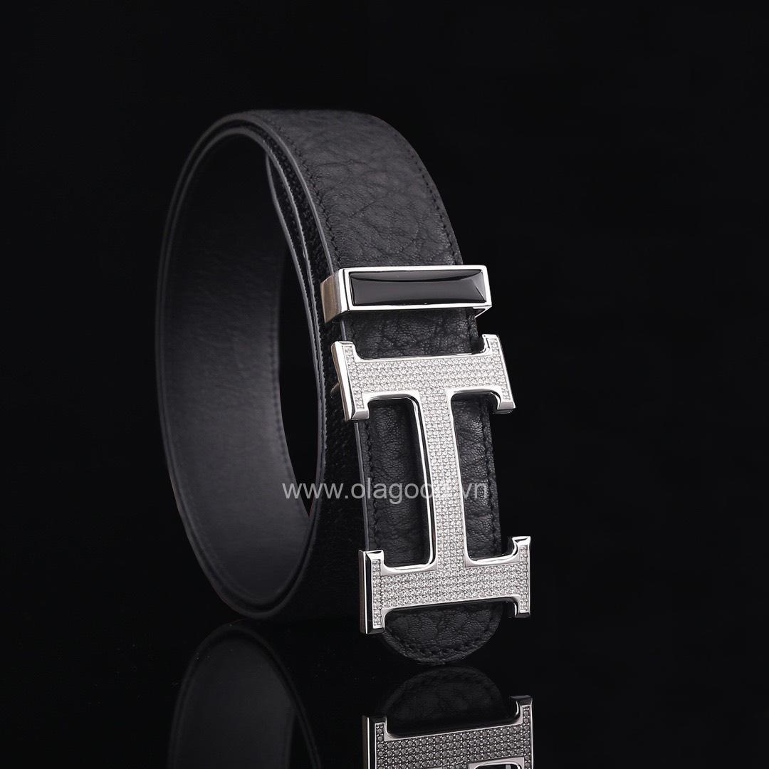 Dây nịt da voi - Khóa bạc Ý 925 - TL014V - Hình ảnh 2