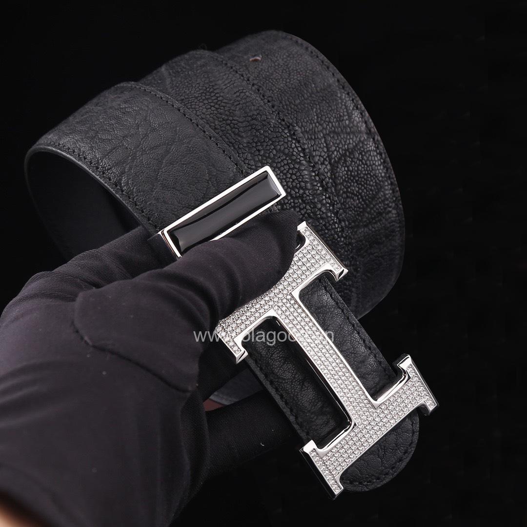 Dây nịt da voi - Khóa bạc Ý 925 - TL014V - Hình ảnh 3