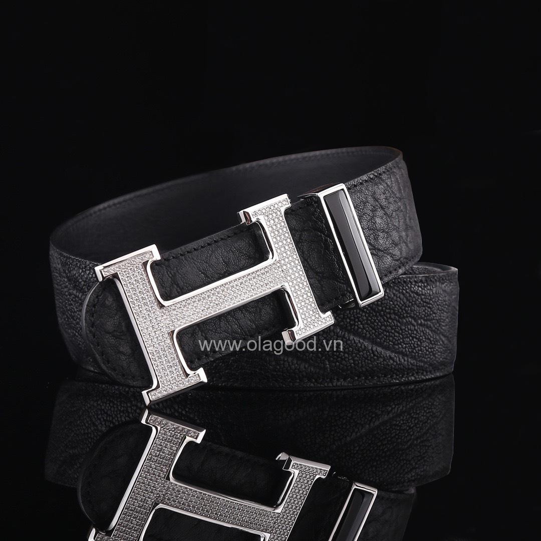 Dây nịt da voi - Khóa bạc Ý 925 - TL014V - Hình ảnh 4