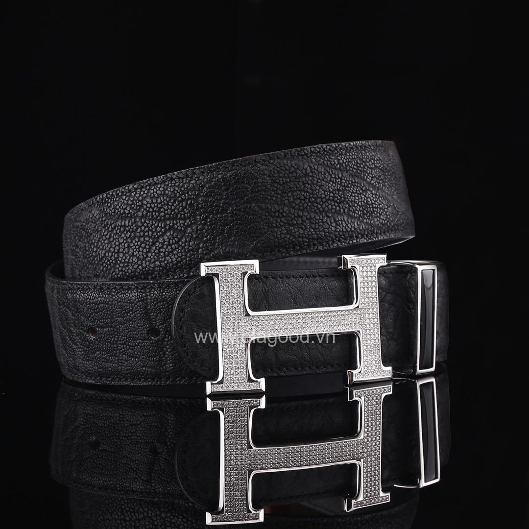 Dây nịt da voi - Khóa bạc Ý 925 - TL014V - Hình ảnh 5