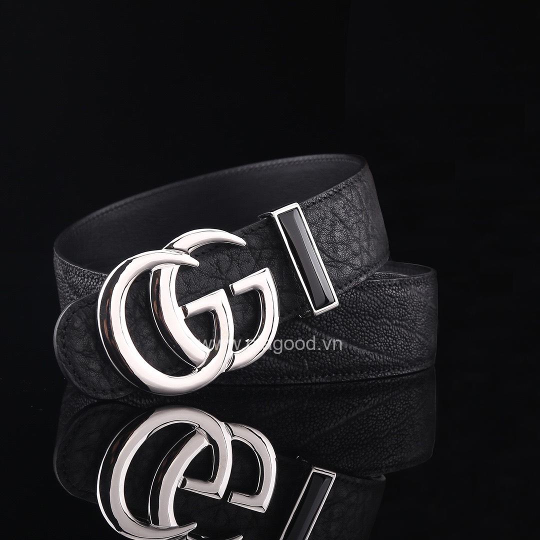 Thắt lưng da voi cao cấp - Khóa bạc Ý 925 - TL017V - Hình ảnh 3