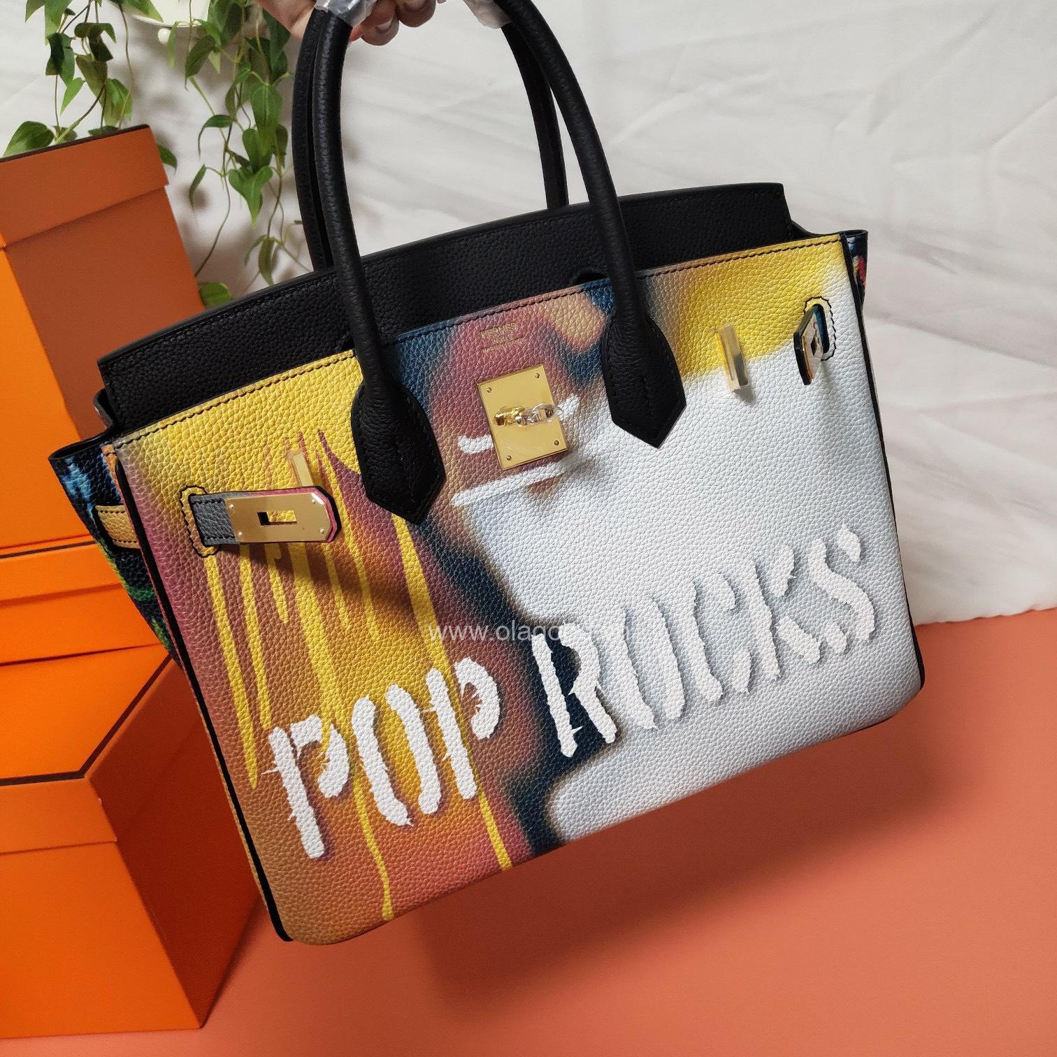 Túi Hermes Birkin Pop Rocks - HBK025 - Hình ảnh 3
