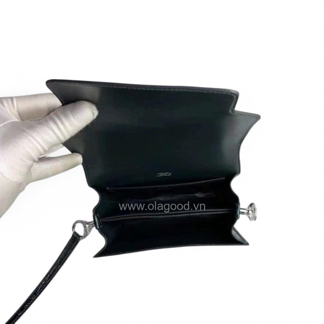 Túi Hermes Roulis 19 Da Cá Sấu - HMR021S - Hình ảnh 9