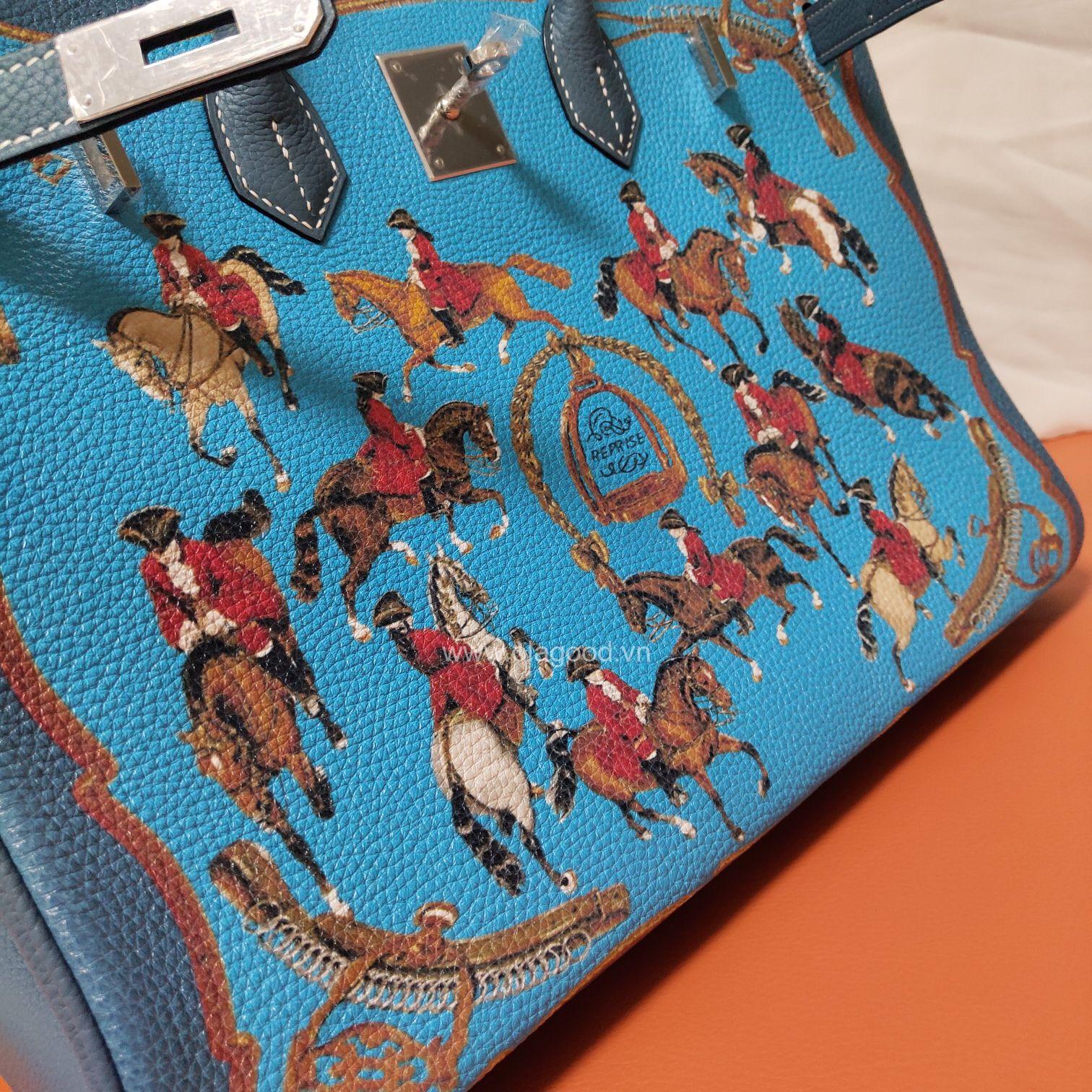 Túi Xách Hermes Birkin họa tiết graffiti - HBK024 - Hình ảnh 4