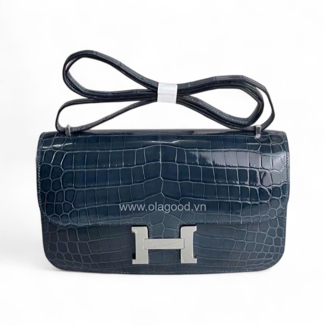 Túi Xách Hermes Constance 26 Da Cá Sấu - HMC021S