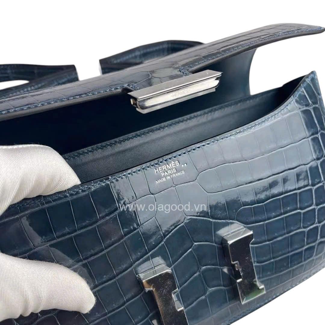 Túi Xách Hermes Constance 26 Da Cá Sấu - HMC021S - Hình ảnh 6