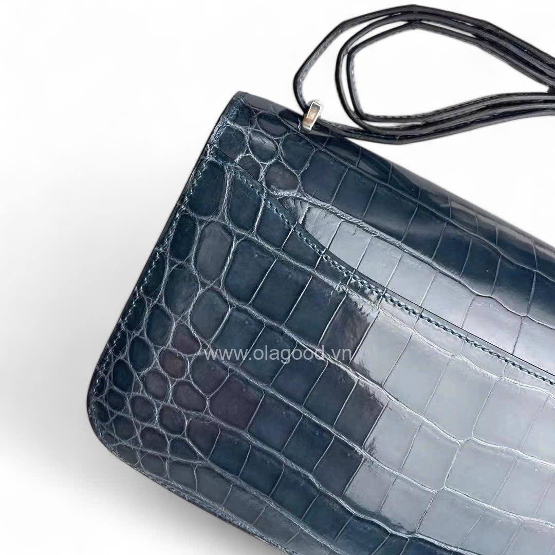 Túi Xách Hermes Constance 26 Da Cá Sấu - HMC021S - Hình ảnh 8