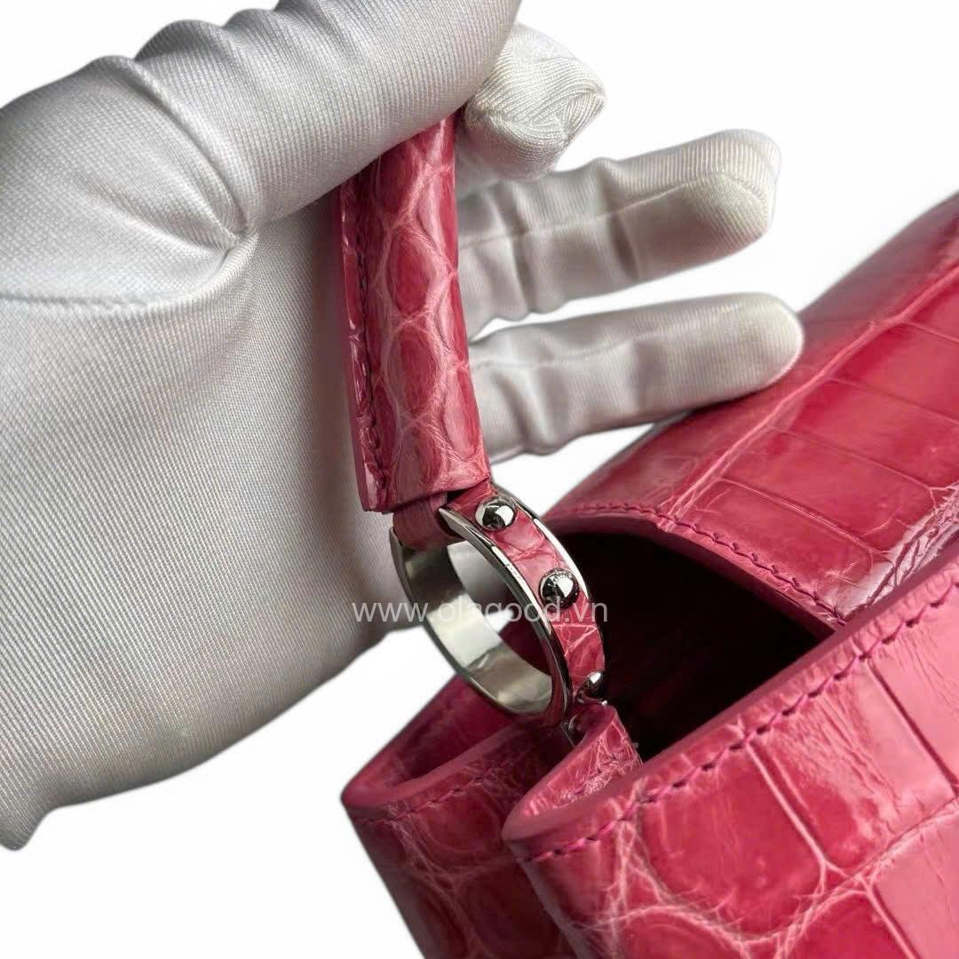 Túi xách Louis Vuitton Capucines Da Cá Sấu - LVC023S - Hình ảnh 8