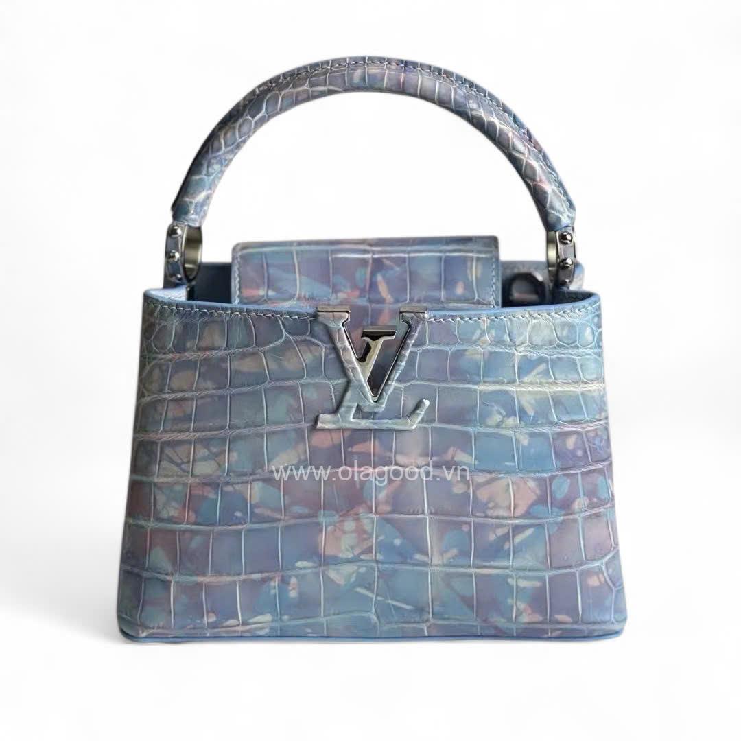 Túi xách Louis Vuitton Capucines Da Cá Sấu - LVC021S