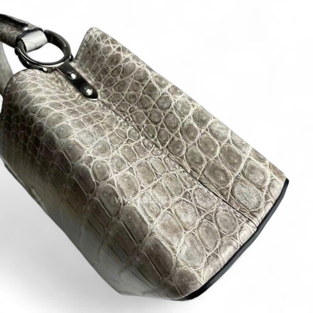 Túi xách Louis Vuitton Capucines Da Cá Sấu Himalaya - LVC024S - Hình ảnh 6