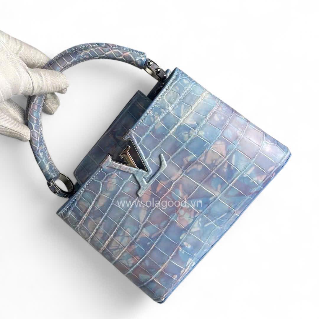 Túi xách Louis Vuitton Capucines Da Cá Sấu - LVC021S - Hình ảnh 5