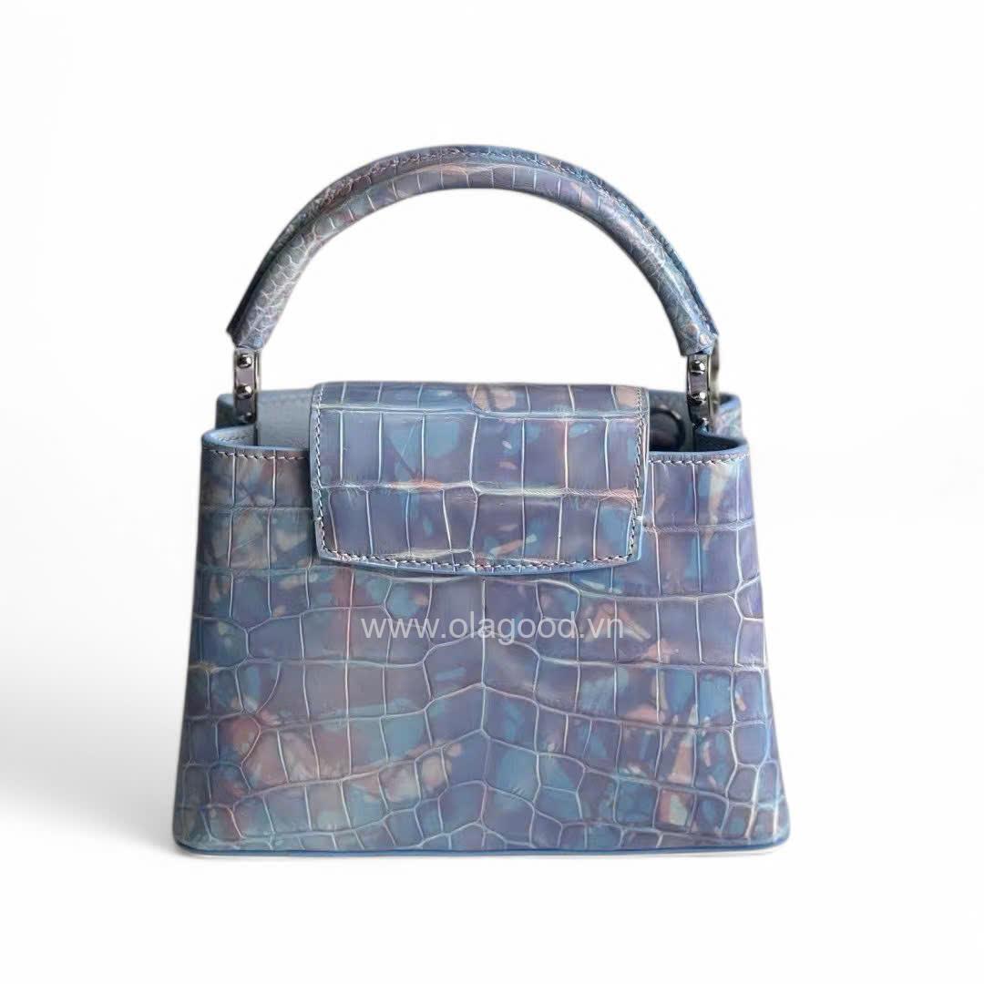 Túi xách Louis Vuitton Capucines Da Cá Sấu - LVC021S - Hình ảnh 3