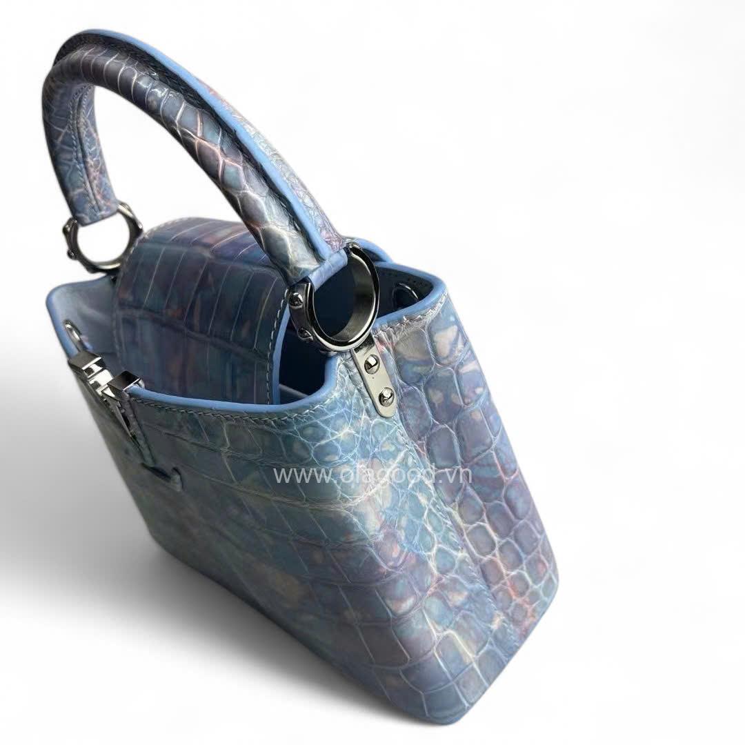 Túi xách Louis Vuitton Capucines Da Cá Sấu - LVC021S - Hình ảnh 6