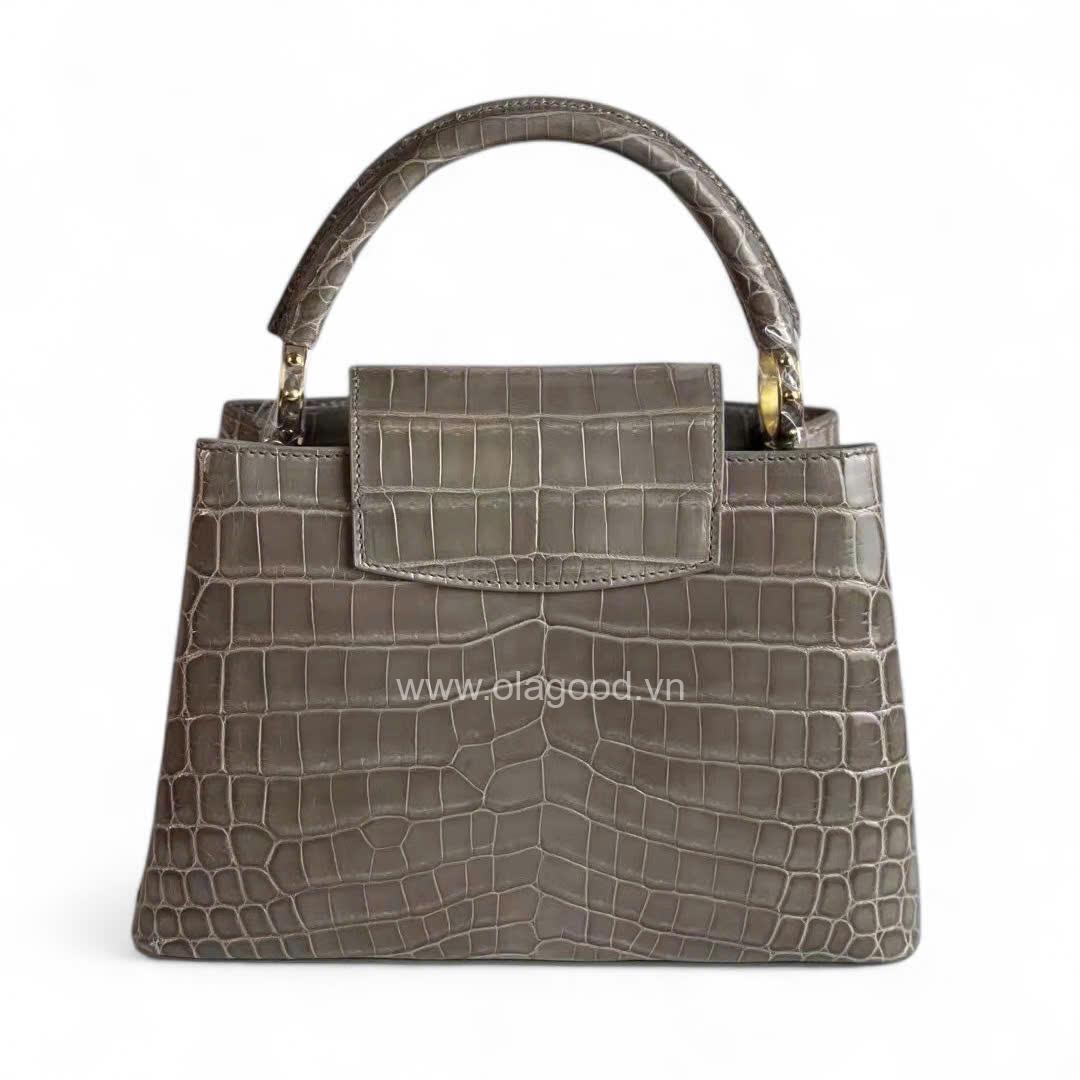 Túi xách Louis Vuitton Capucines Da Cá Sấu - LVC022S - Hình ảnh 3
