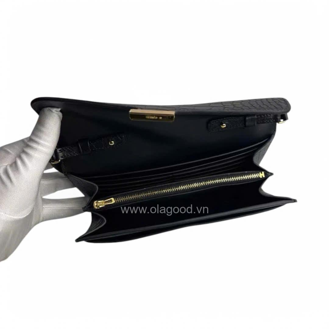 Ví dài Hermès Constance da cá sấu mờ alligator - VHC021 - Hình ảnh 10
