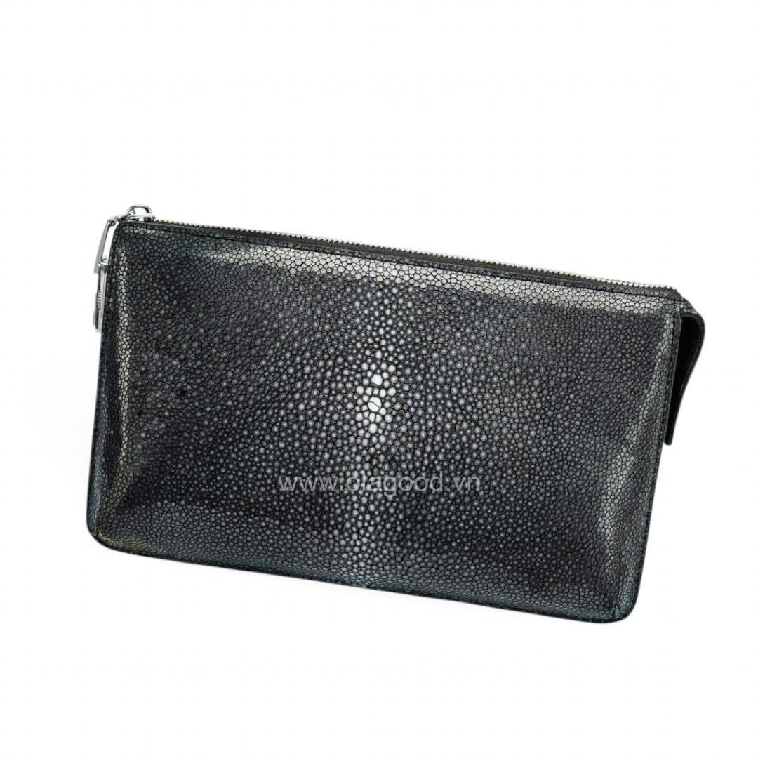 Clutch cầm tay da cá đuối - CL012D - Hình ảnh 5