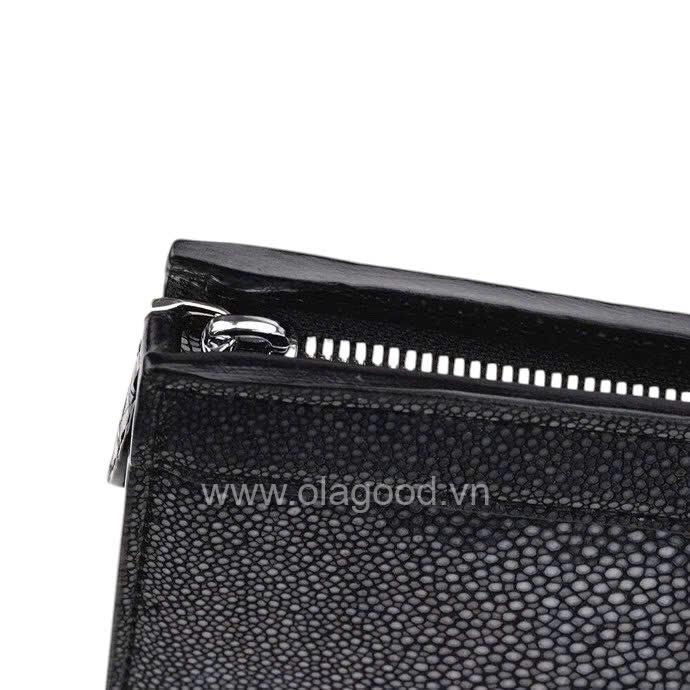 Clutch nam da cá đuối - CL013D - Hình ảnh 10