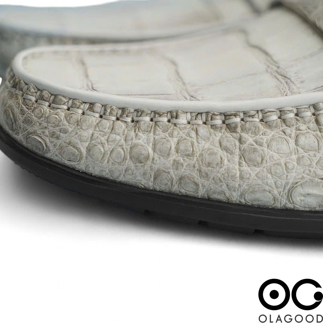 Giày mọi nam da cá sấu - GL0119S - Hình ảnh 10