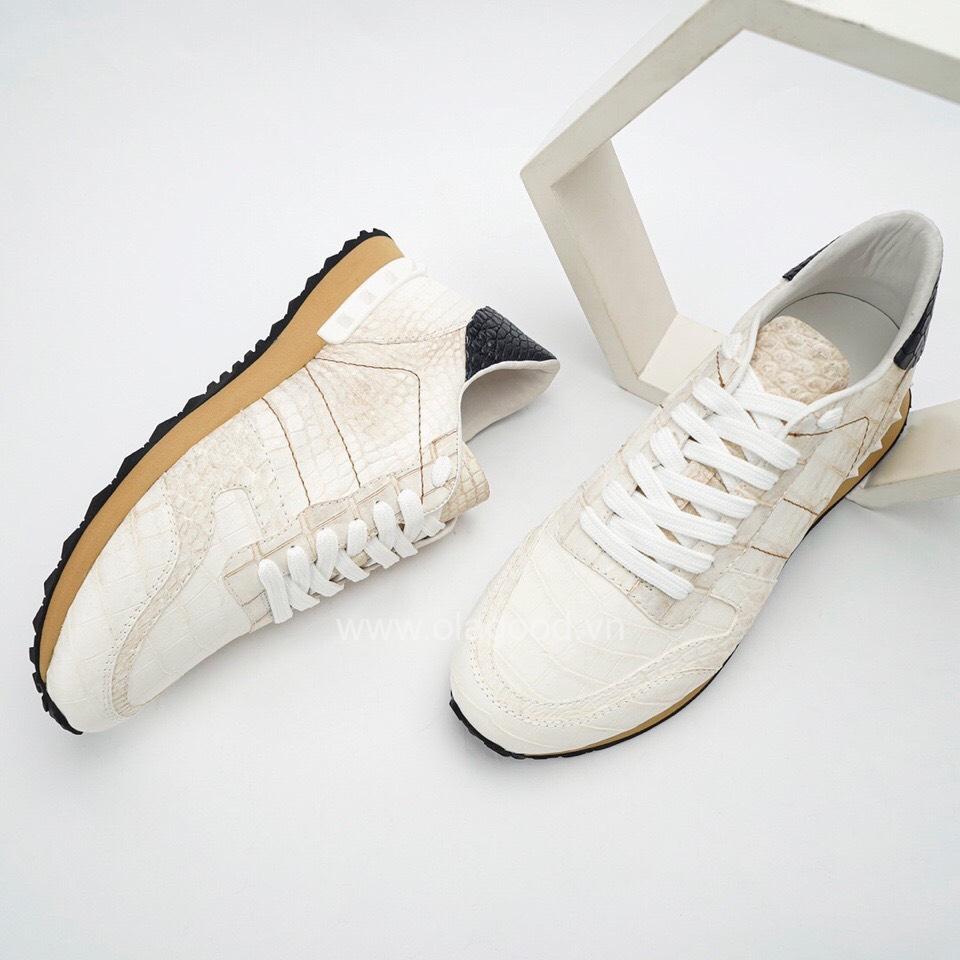 Giày nam thể thao da cá sấu - GTT0138S - Hình ảnh 3