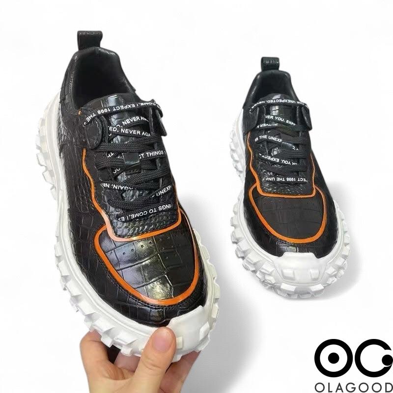 Giày nam thể thao sneaker cá sấu - GTT0146S - Hình ảnh 5