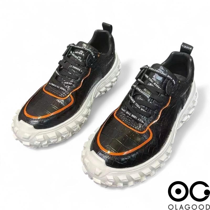 Giày nam thể thao sneaker cá sấu - GTT0146S