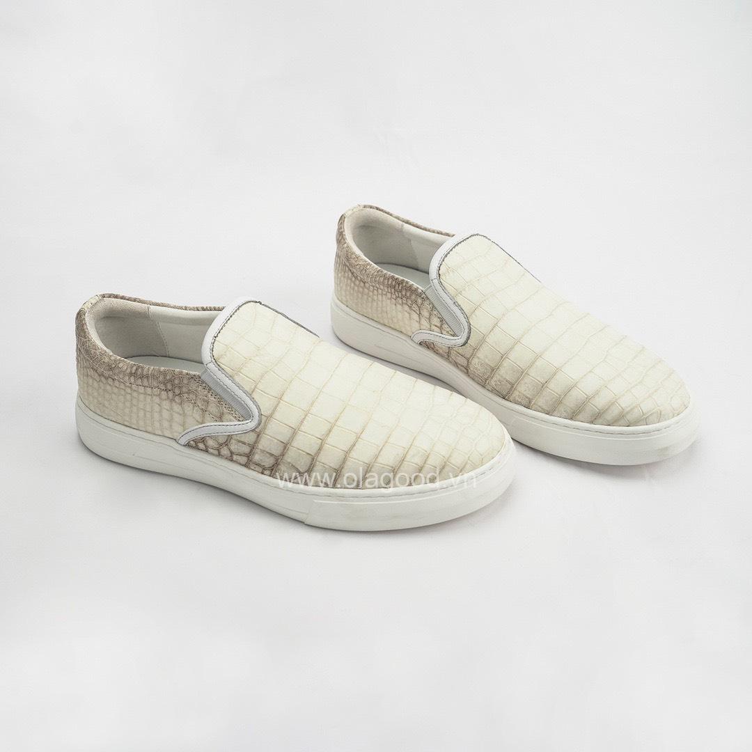 Giày nam thể thao sneaker da cá sấu - GTT0144S - Hình ảnh 3