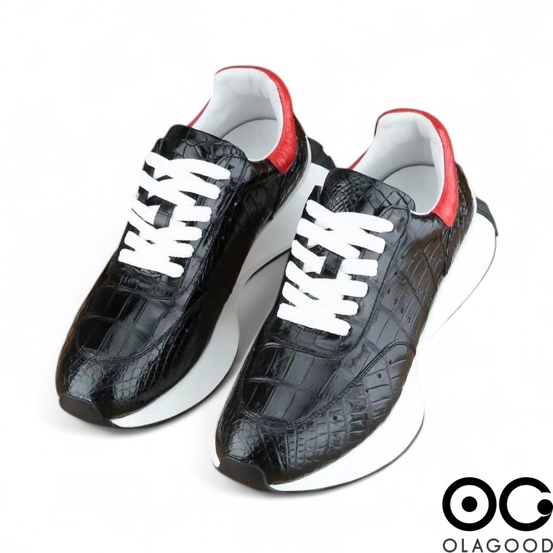 Giày sneaker da cá sấu - GTT0147S - Hình ảnh 3