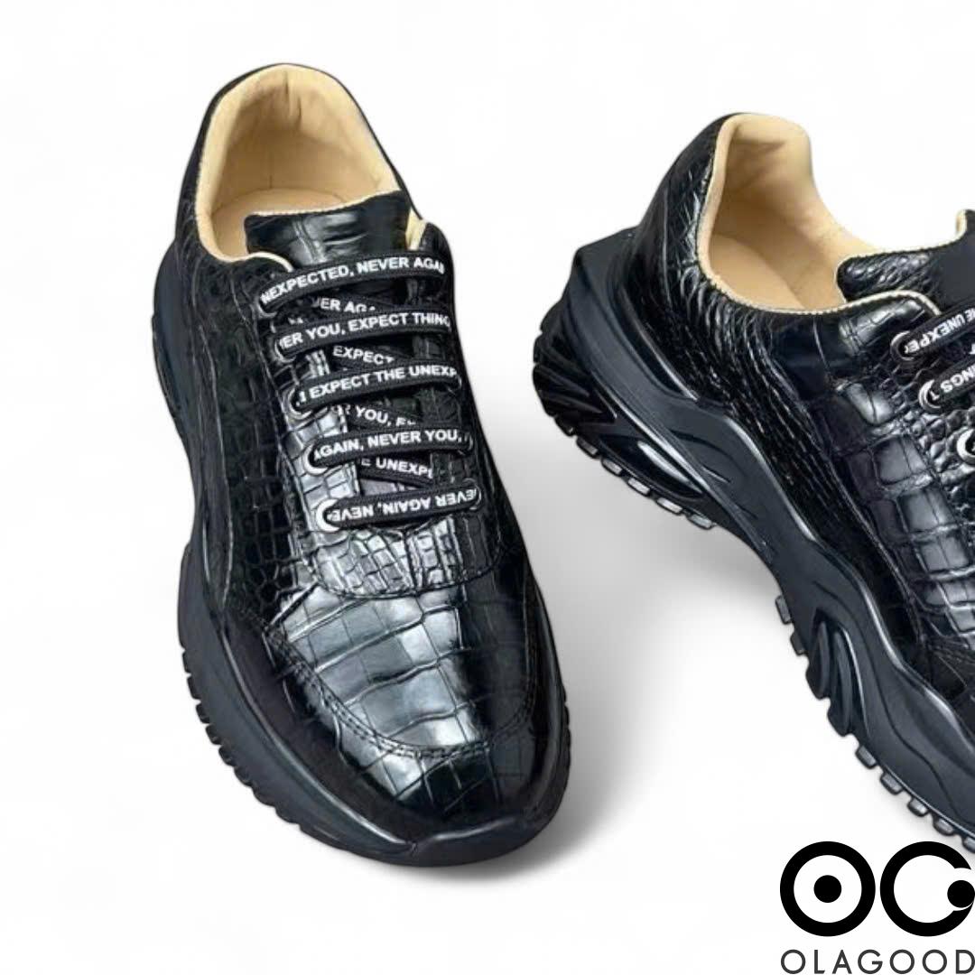 Giày sneaker nam cá sấu - GTT0149S - Hình ảnh 6