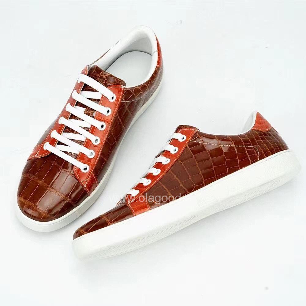 Giày thể thao da cá sấu - GTT0134S - Hình ảnh 6