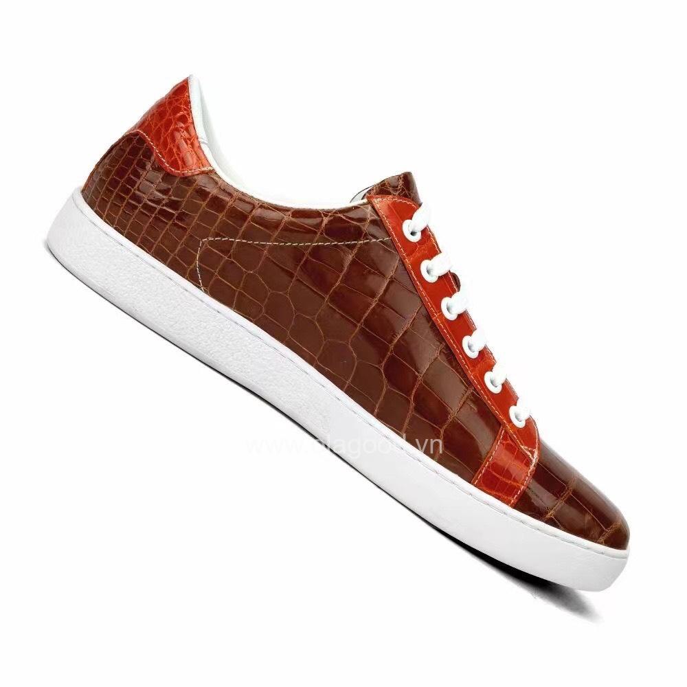 Giày thể thao da cá sấu - GTT0134S - Hình ảnh 7
