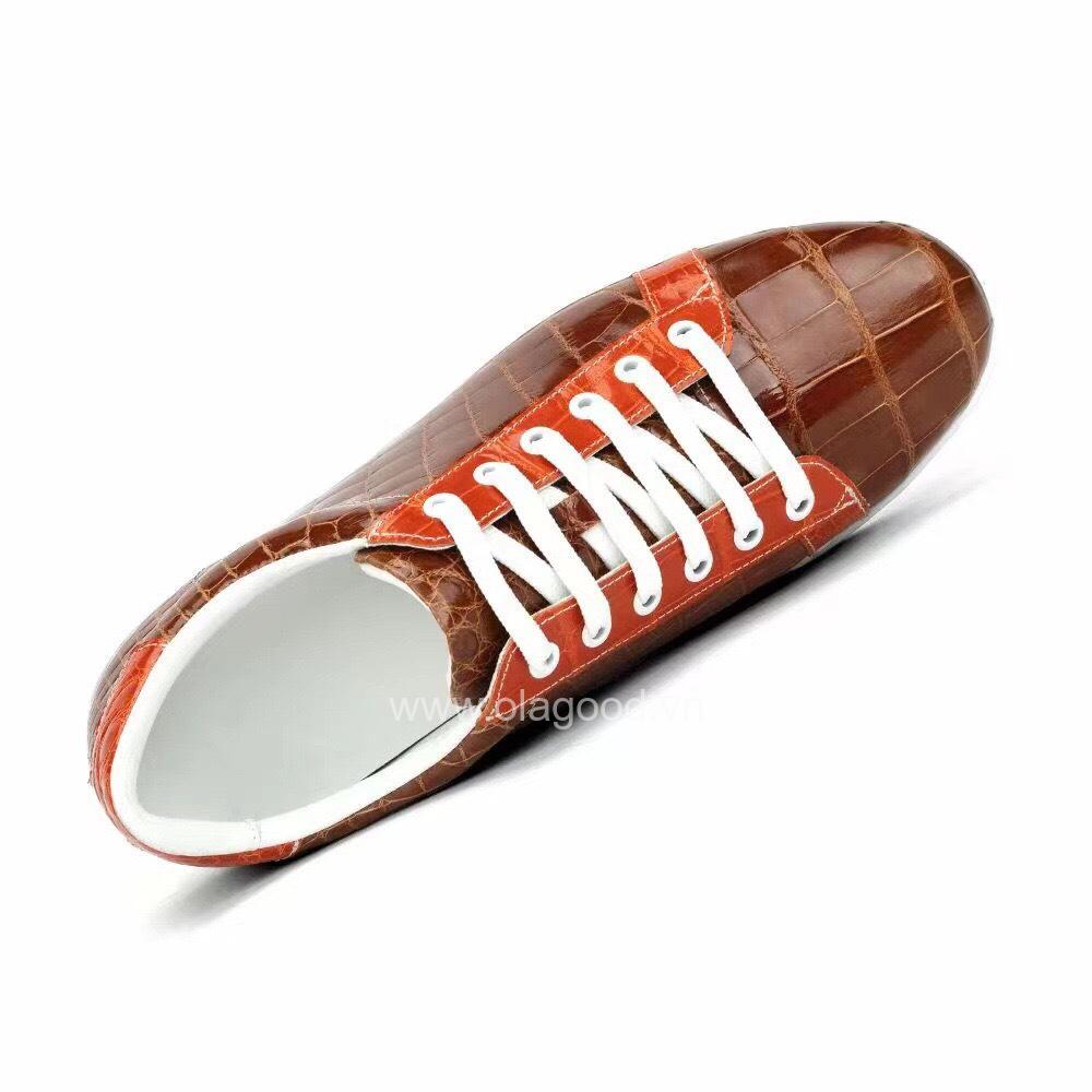 Giày thể thao da cá sấu - GTT0134S - Hình ảnh 8