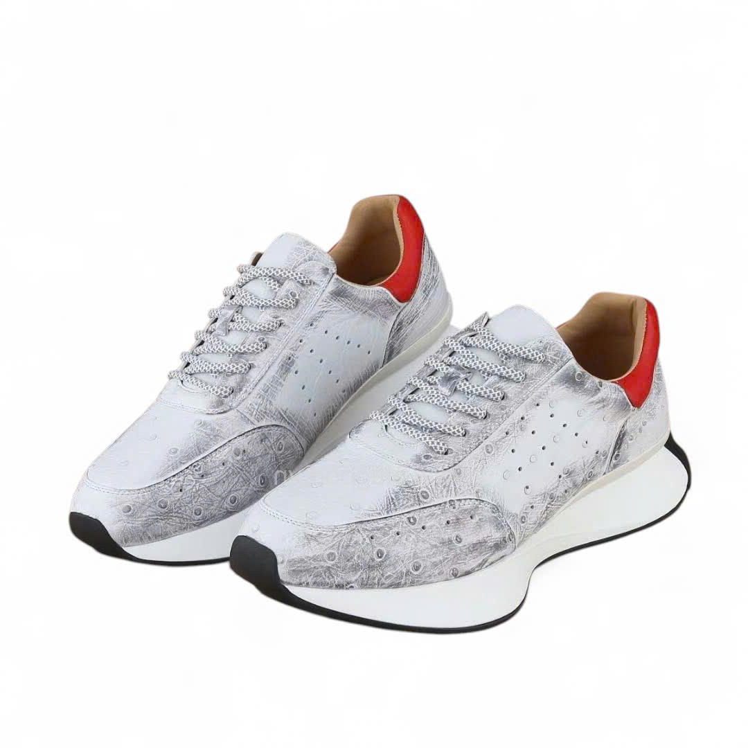 Giày thể thao da đà điểu - GTT0118D