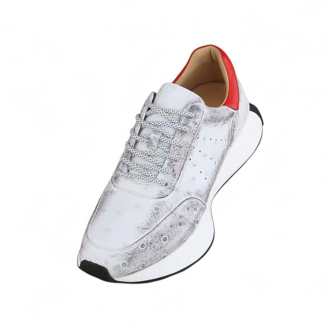 Giày thể thao da đà điểu - GTT0118D - Hình ảnh 6