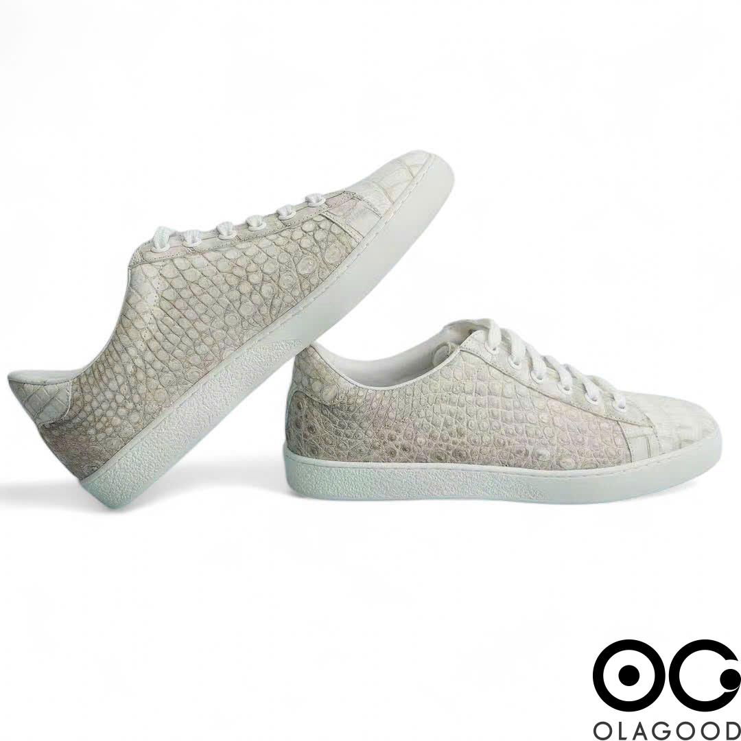 Giày thể thao nam da cá sấu - GTT0137S - Hình ảnh 3