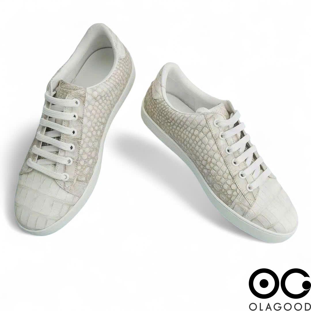 Giày thể thao nam da cá sấu - GTT0137S - Hình ảnh 4