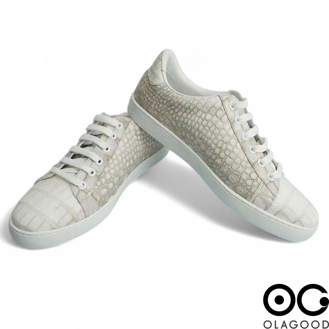 Giày thể thao nam da cá sấu - GTT0137S - Hình ảnh 6